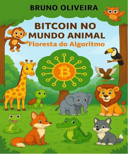 Capa de Bitcoin no Mundo Animal: Floresta do Algoritmo